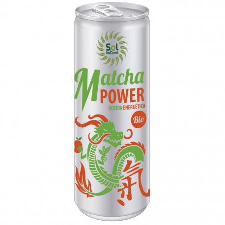Bebida energética Matcha Power bio