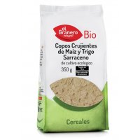 Copos de maíz y trigo Sarraceno Bio 350g