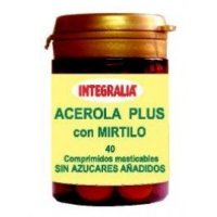 Acerola plus con mirtilo 40 comprimidos