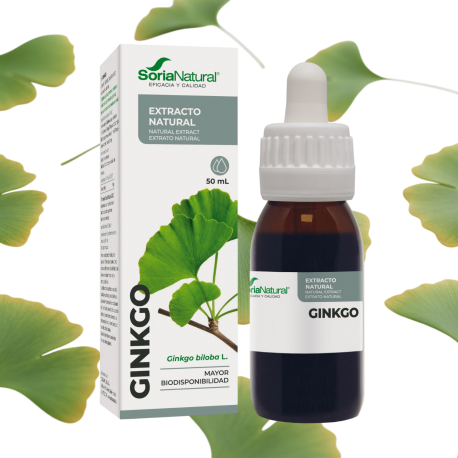 Ginkgo biloba extracto Soria natural