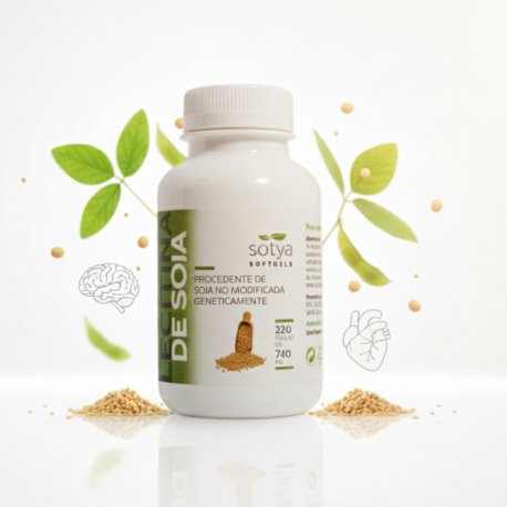 lecitina de soja 740 mg 220 perlas