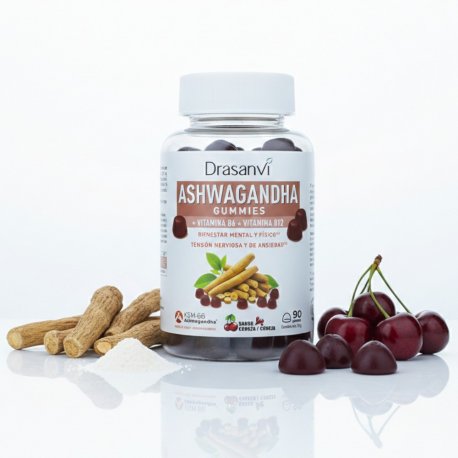 Ashwagandha KSM-66 90 gominolas
