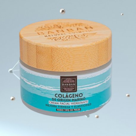 Crema facial colágeno marino