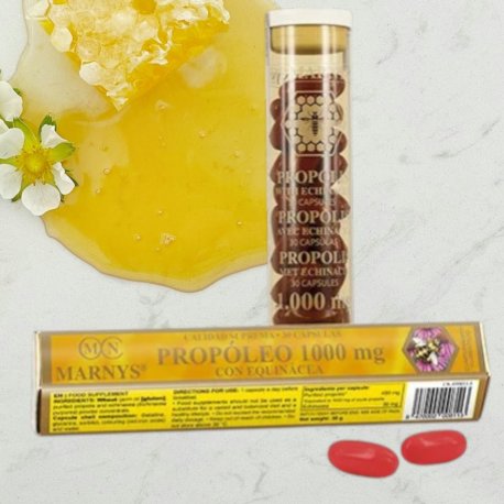 Propóleo 1000 mg + equinácea 1000 mg cápsulas