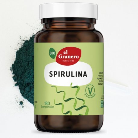 Spirulina Bio 180 comprimidos