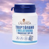 Triptófano con Melatonina + Magnesio y vitamina B6 60 comprimidos