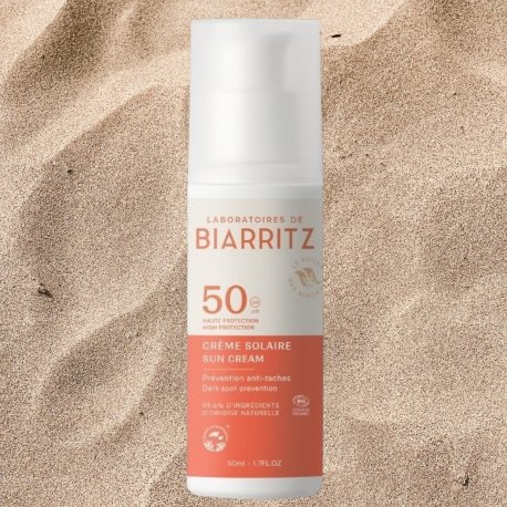 Crema solar facial SPF 50