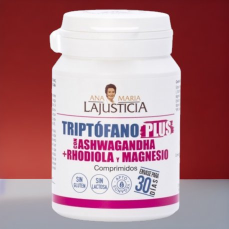 Triptófano plus ashwaghanda 