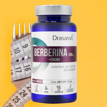 Berberina + Cromo 60 cápsulas