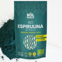Alga espirulina Bio en polvo 125 g