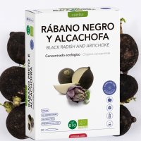 Rábano negro y alcahofa Bio 20 ampollas