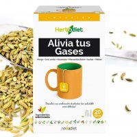 Herbodiet alivia tus gases filtros