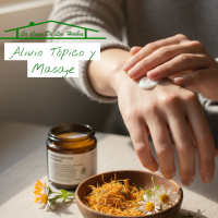 Alivio tópico y masaje